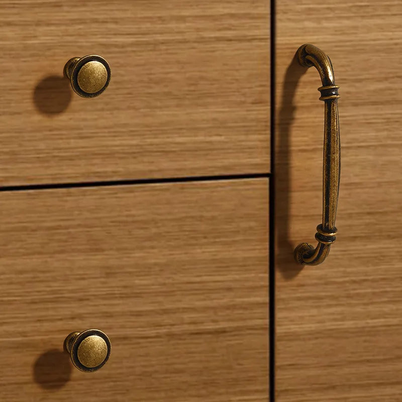 Nordic Vintage Bronze Cabinet Handle Furniture Hardware Drawer Cabinet | Stornfield