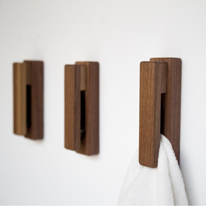 Stornfield | Nordic Wooden Towel Rack for the Bathroom