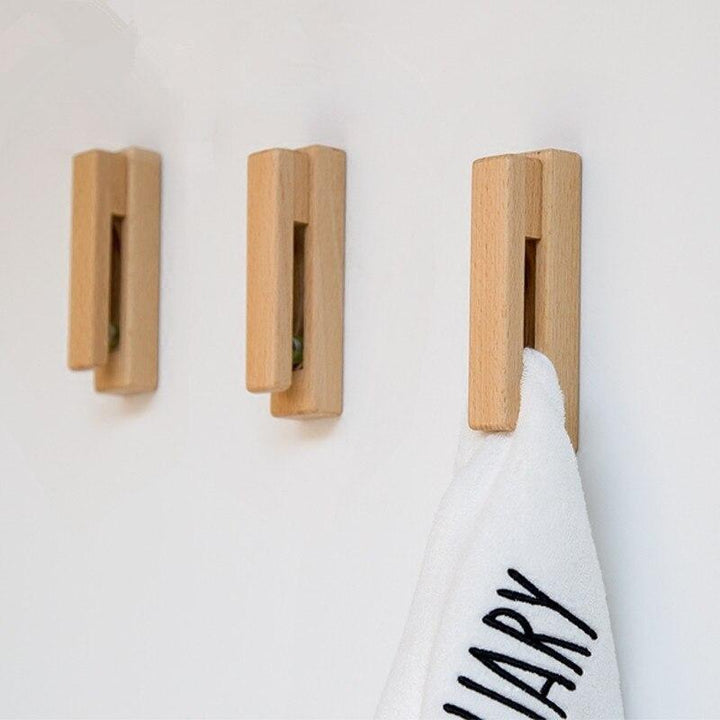 Stornfield | Nordic Wooden Towel Rack for the Bathroom