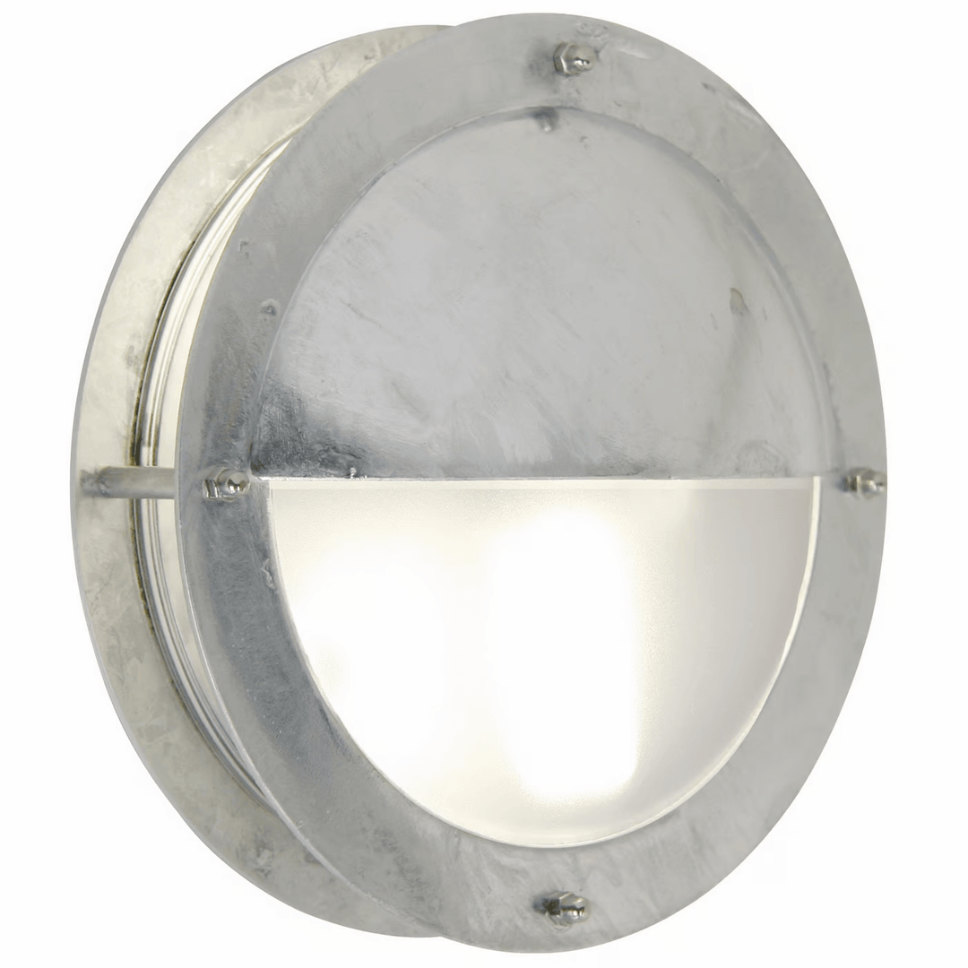 MalteGlow Lamp – Round Integrated LED Outdoor Lighting | Stornfield