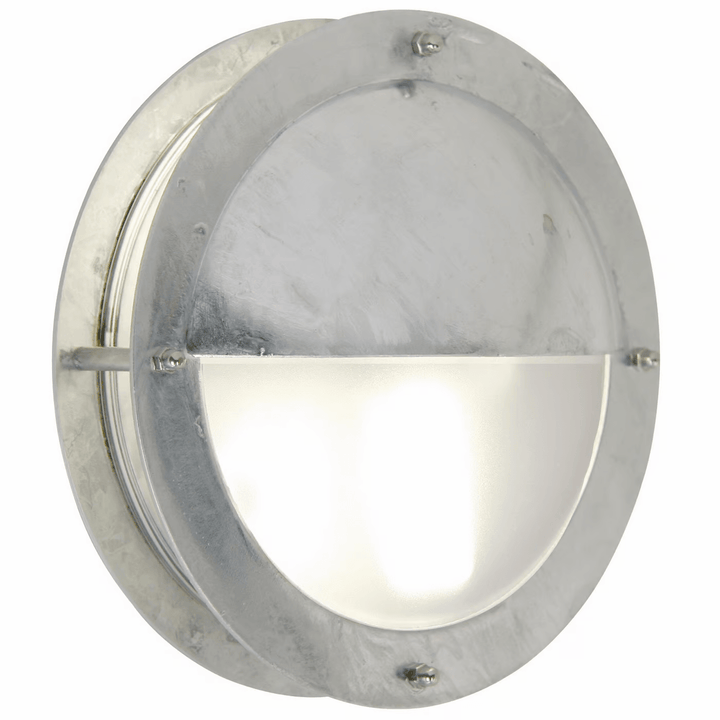 MalteGlow Lamp – Round Integrated LED Outdoor Lighting | Stornfield