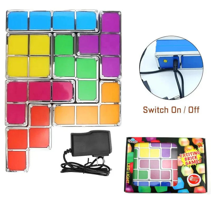 Novelty 3D Buildable Puzzle Night Light with LED Colors | Stornfield