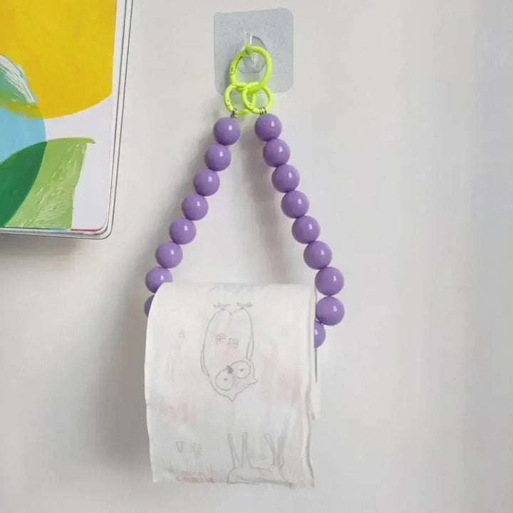 Stornfield | Innovative Hanging Toilet Paper Holder with Beads