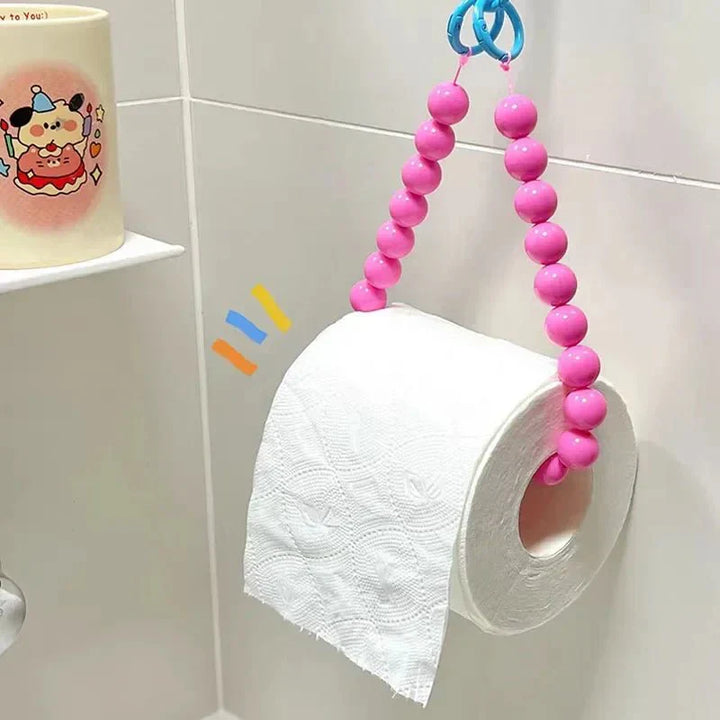 Stornfield | Innovative Hanging Toilet Paper Holder with Beads