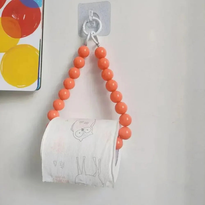 Stornfield | Innovative Hanging Toilet Paper Holder with Beads