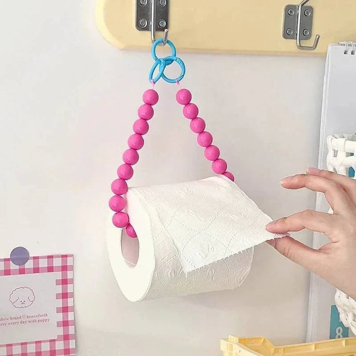Stornfield | Innovative Hanging Toilet Paper Holder with Beads