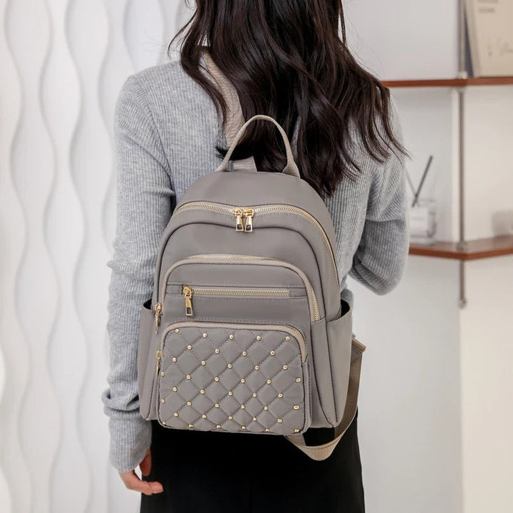 Lightweight Water-Resistant Nylon Backpack for Women – Travel & School | Stornfield