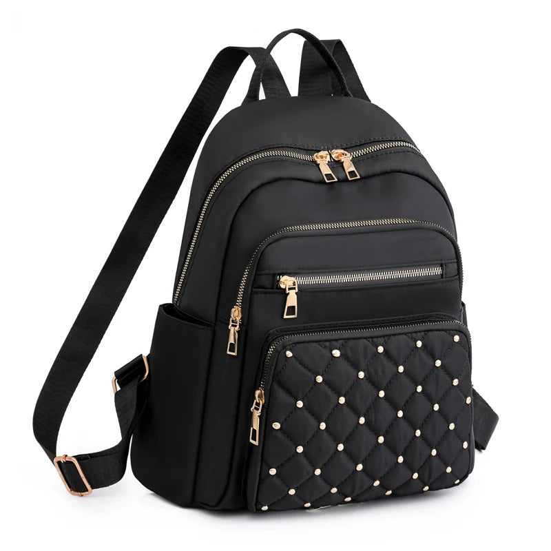 Lightweight Water-Resistant Nylon Backpack for Women – Travel & School | Stornfield