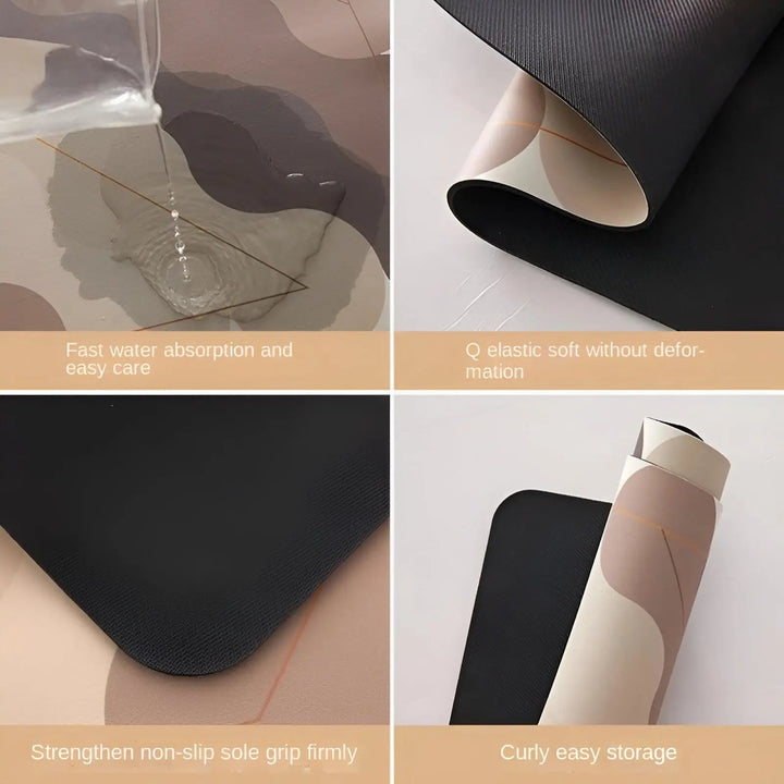 Quick-Drying Super Absorbent Non-Slip Kitchen Mat - SplashEase | Stornfield