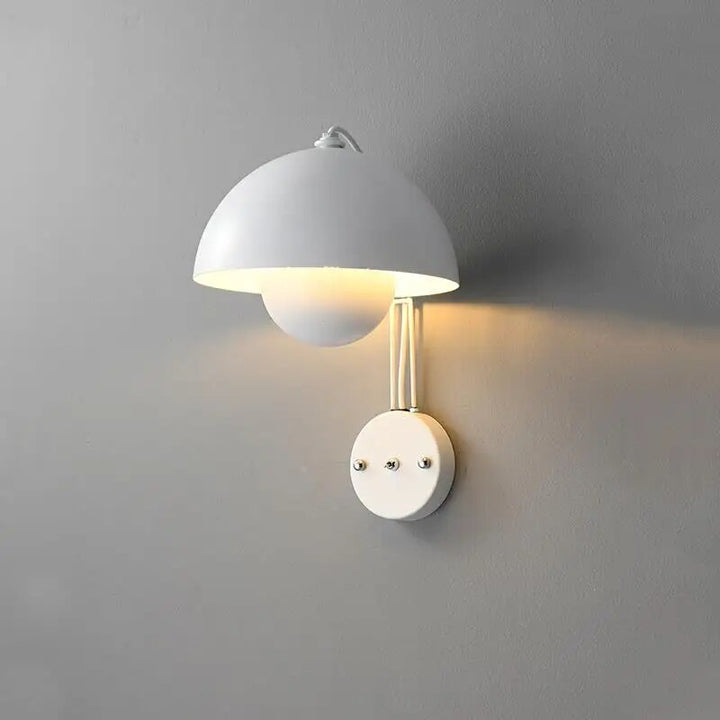 Stornfield | Frendorf - Charming Mushroom Wall Lamp for a Cozy and Elegant Glow