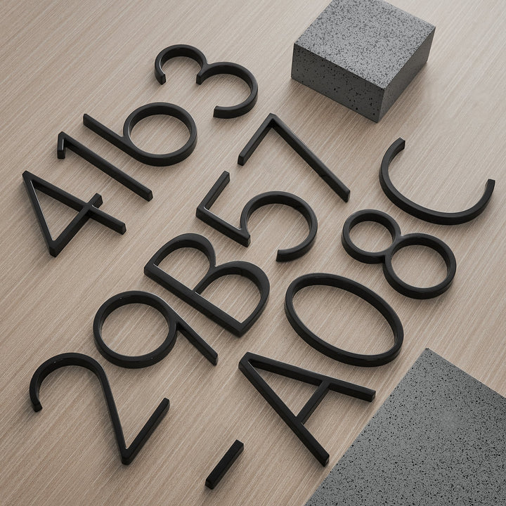 Stornfield | Black House Numbers
