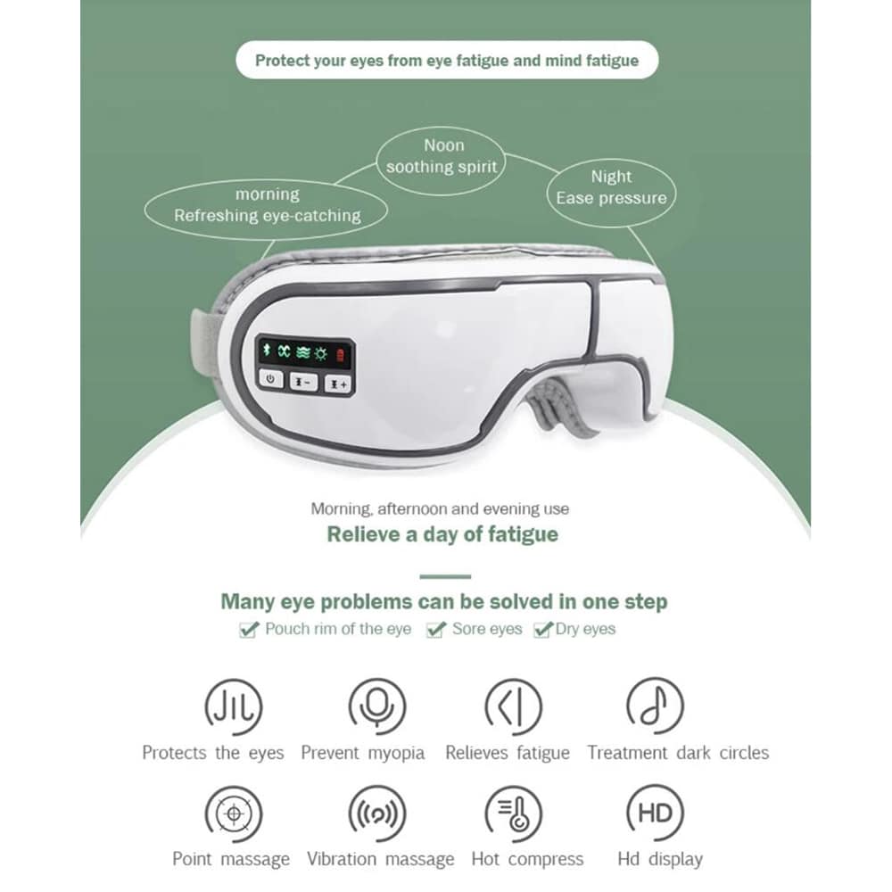 4-in-1 Multifunctional Eye Massage Glasses with Air Compression | Stornfield