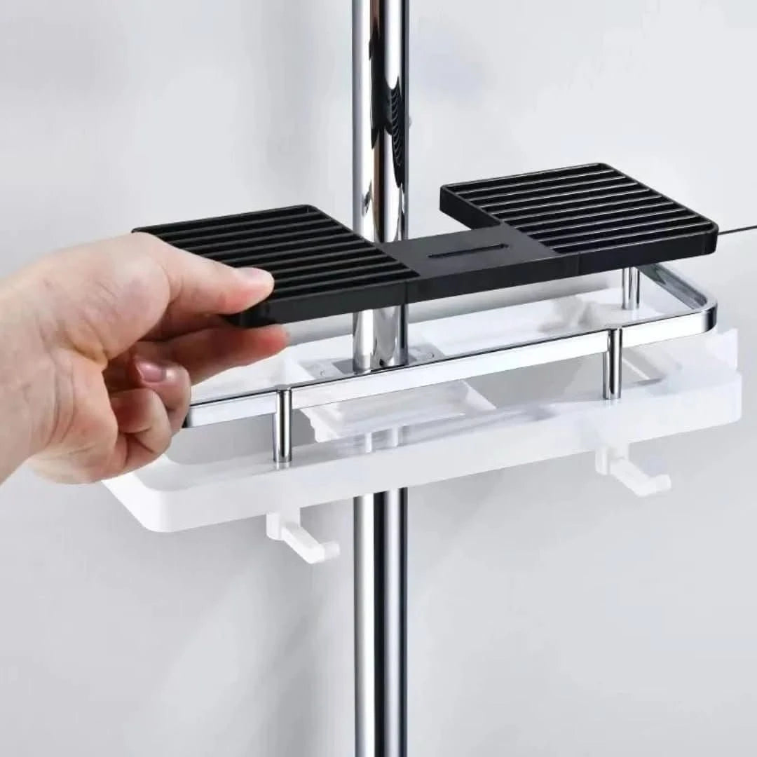 Clixor – Self-adhesive storage rack for shower without drilling | Stornfield
