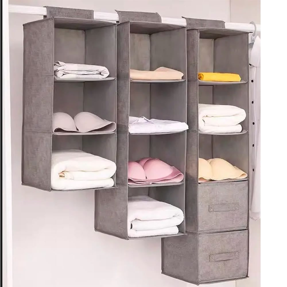 Fabric hanging storage 3 pieces - 6 parts | Stornfield