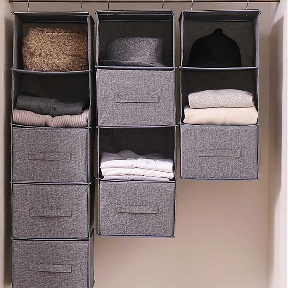 Fabric hanging storage 3 pieces - 6 parts | Stornfield