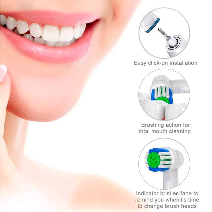 4 pieces. Toothbrush heads for Oral-B | Stornfield