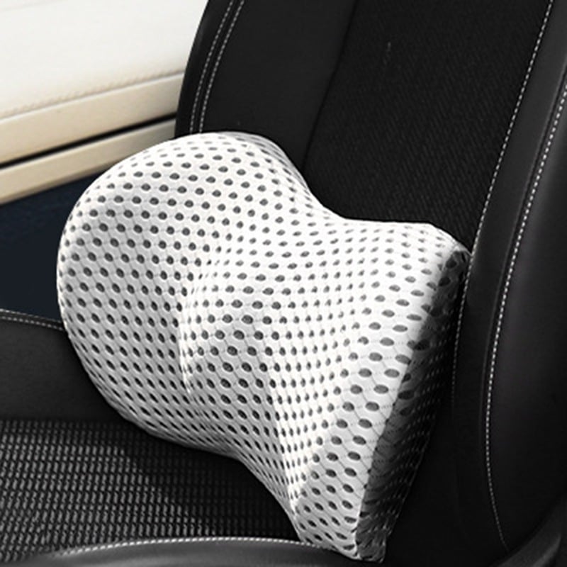 Stornfield | SpineRest Orthopedic Lumbar Pillow | Ergonomic Back Support for Office, Car & Home | Removable Cover