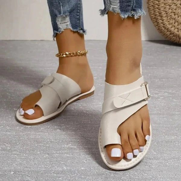 Stornfield | Women's Orthopedic Hallux Valgus Correction Leather Sandals