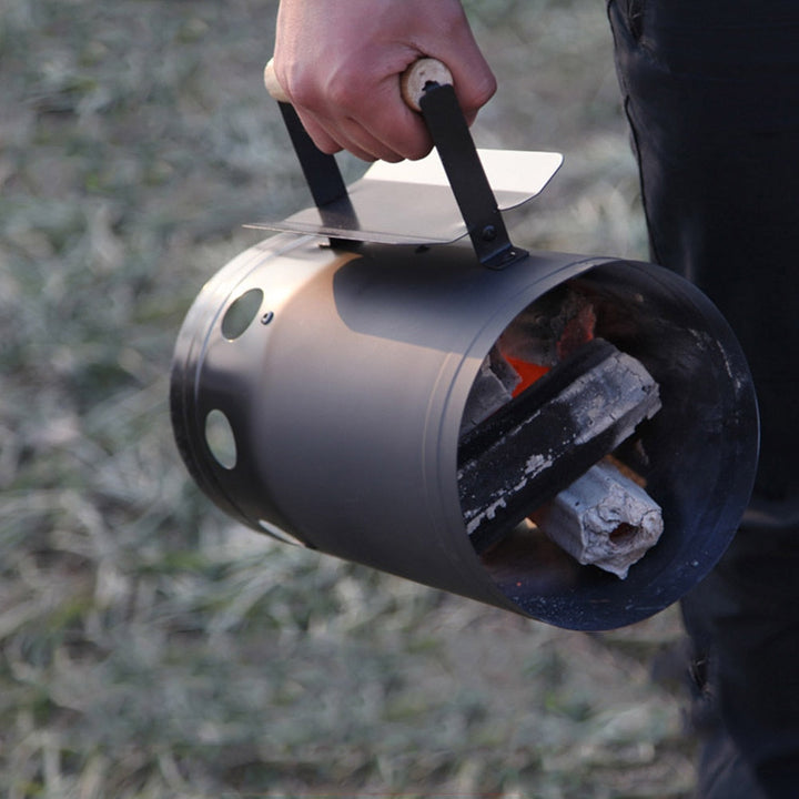 Outdoor Barbecue Easy Fire Starter Charcoal Ignition Barrel | Stornfield