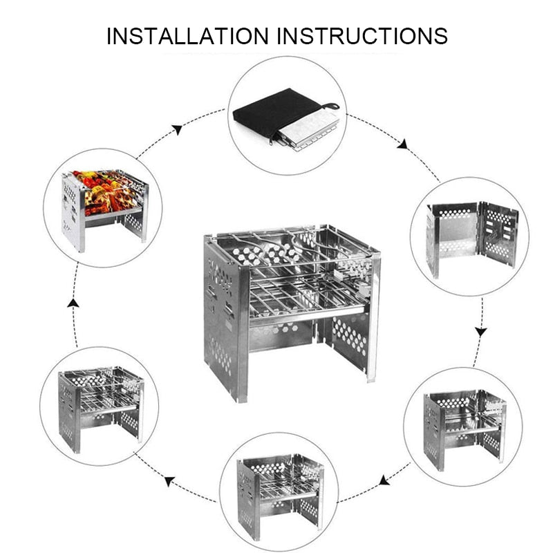 Outdoor Portable BBQ Grill | Stornfield