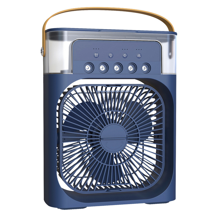 Spray Small Fan Five Hole Humidification Small Refrigeration Air Conditioner Mini Fan Water Cooled Silent Air Cooler | Stornfield