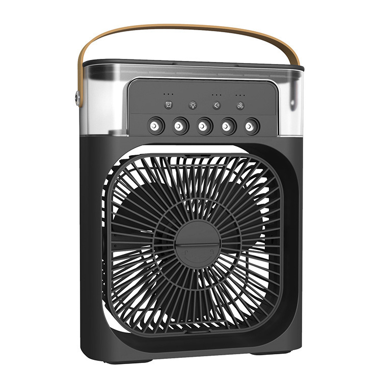Spray Small Fan Five Hole Humidification Small Refrigeration Air Conditioner Mini Fan Water Cooled Silent Air Cooler | Stornfield