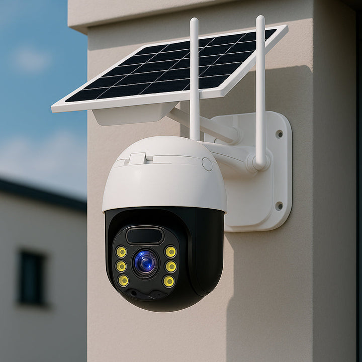Wireless surveillance camera – solar-powered – 2K Full HD | Stornfield