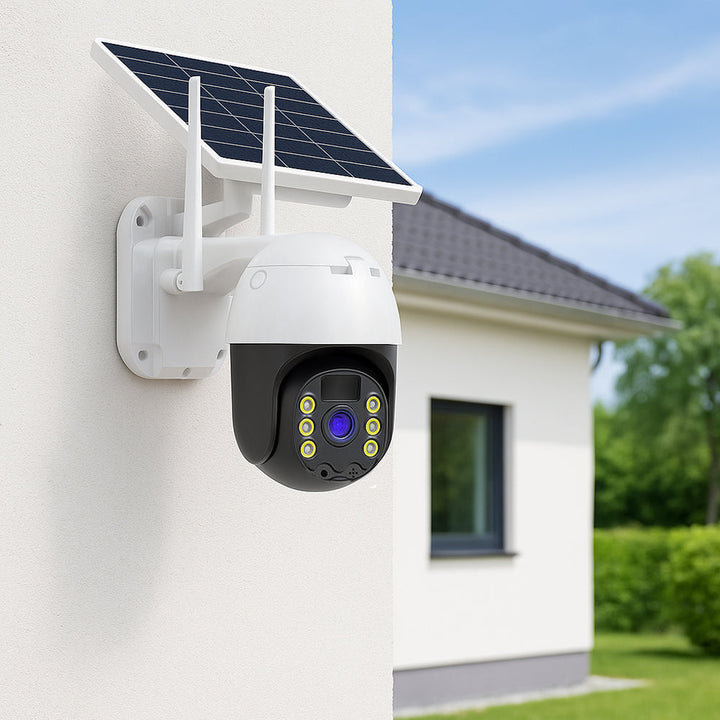 Wireless surveillance camera – solar-powered – 2K Full HD | Stornfield
