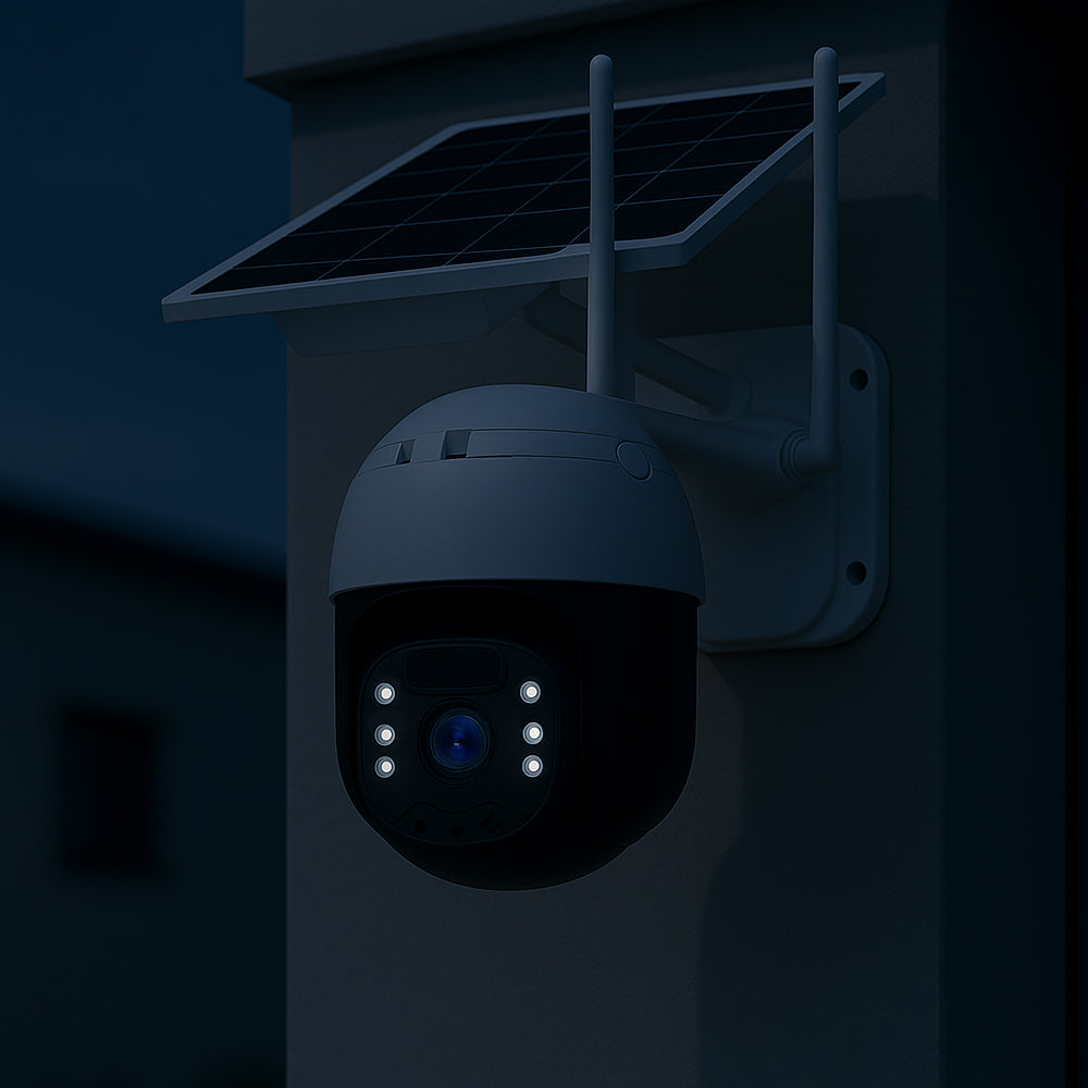 Wireless surveillance camera – solar-powered – 2K Full HD | Stornfield