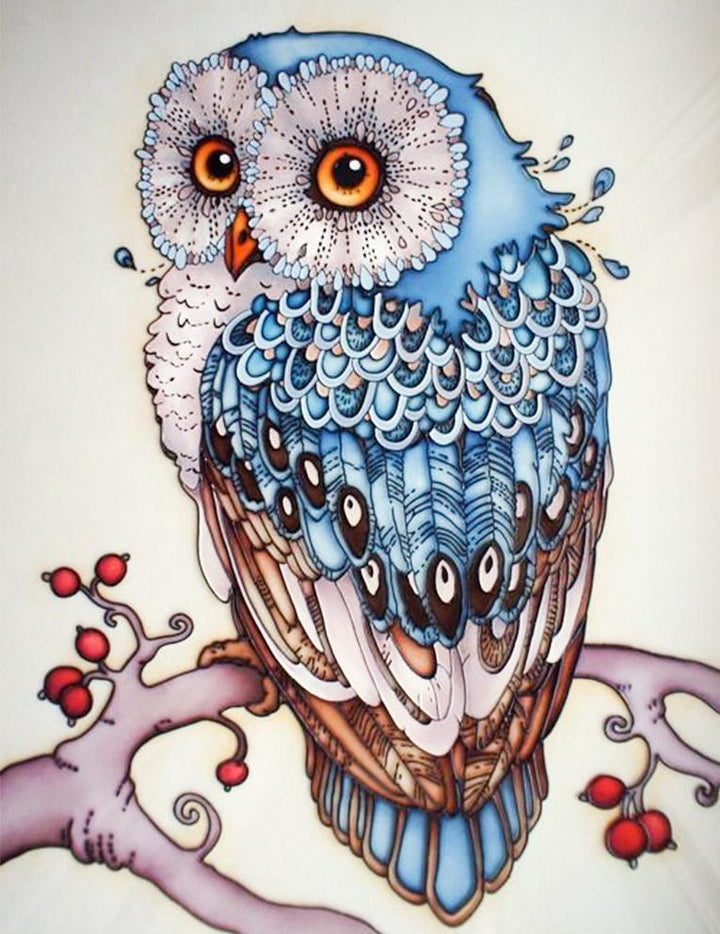 Cartoon Owl - GemPaint Kit | Stornfield