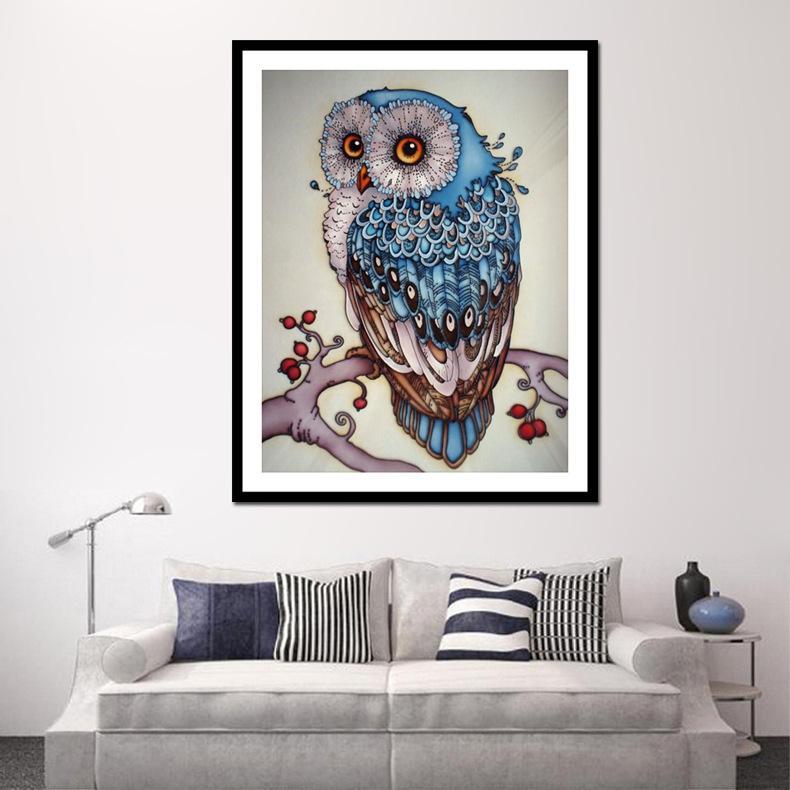 Cartoon Owl - GemPaint Kit | Stornfield