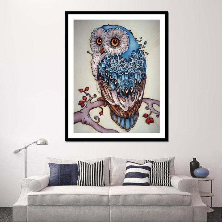 Cartoon Owl - GemPaint Kit | Stornfield