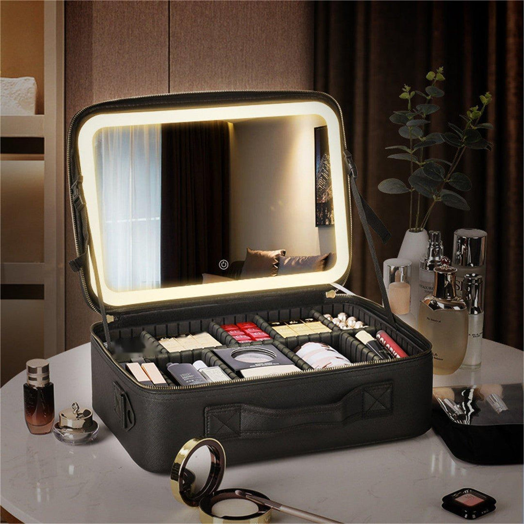 Stornfield | GlamBolt️ | Glow on the go with LED Makeup Bag