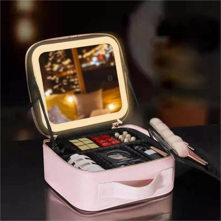 Stornfield | GlamBolt️ | Glow on the go with LED Makeup Bag