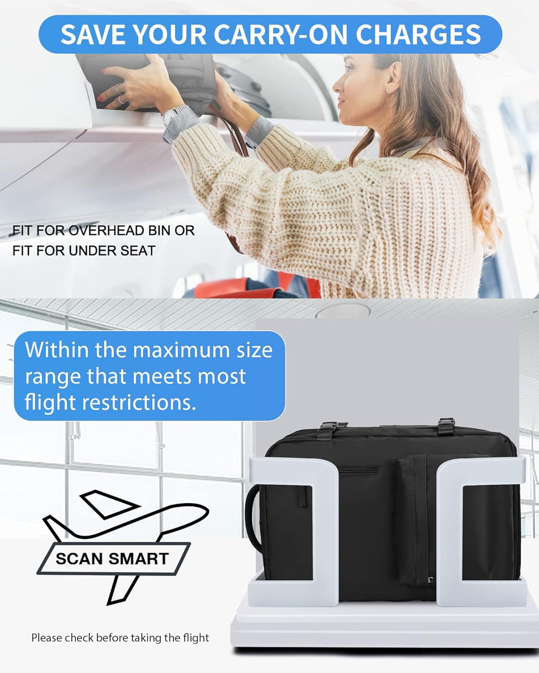Multi-Compartment Laptop Carry Bag with Adjustable Shoulder Strap | Stornfield