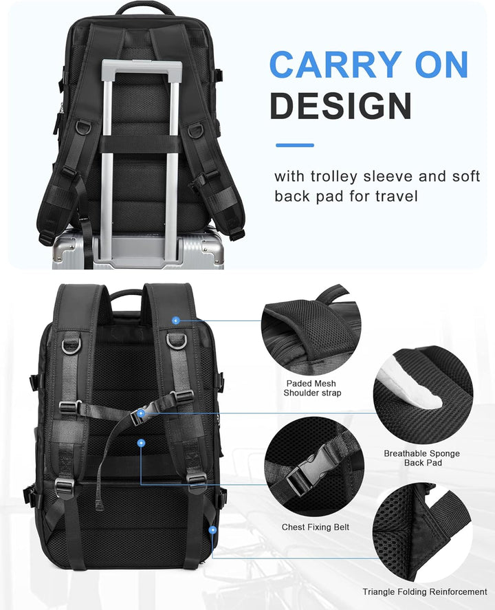 Multi-Compartment Laptop Carry Bag with Adjustable Shoulder Strap | Stornfield