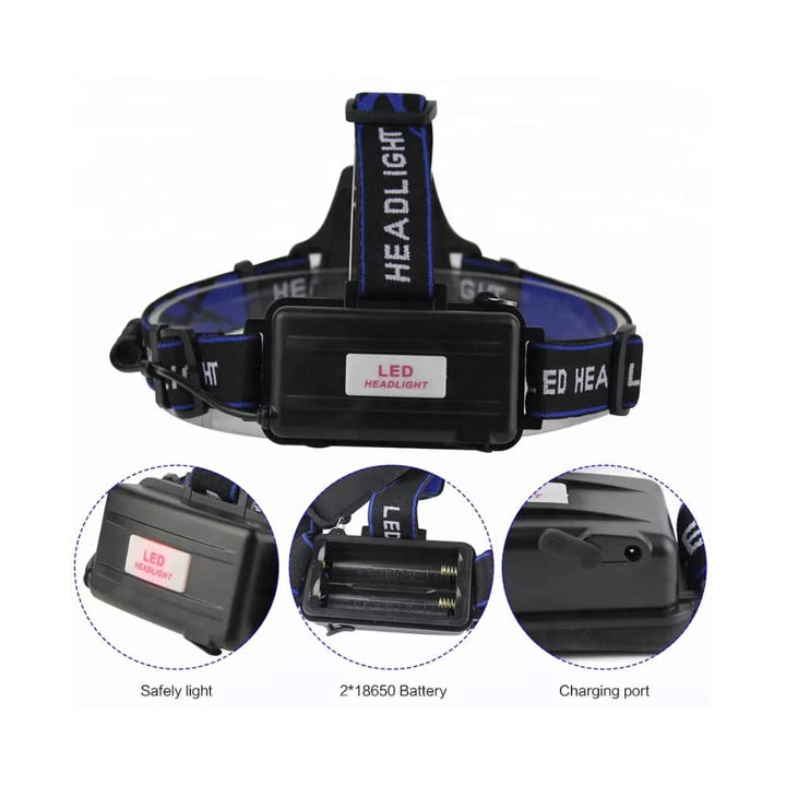 Headlamp 1800 Lumen with adjustable focus and zoom | Stornfield