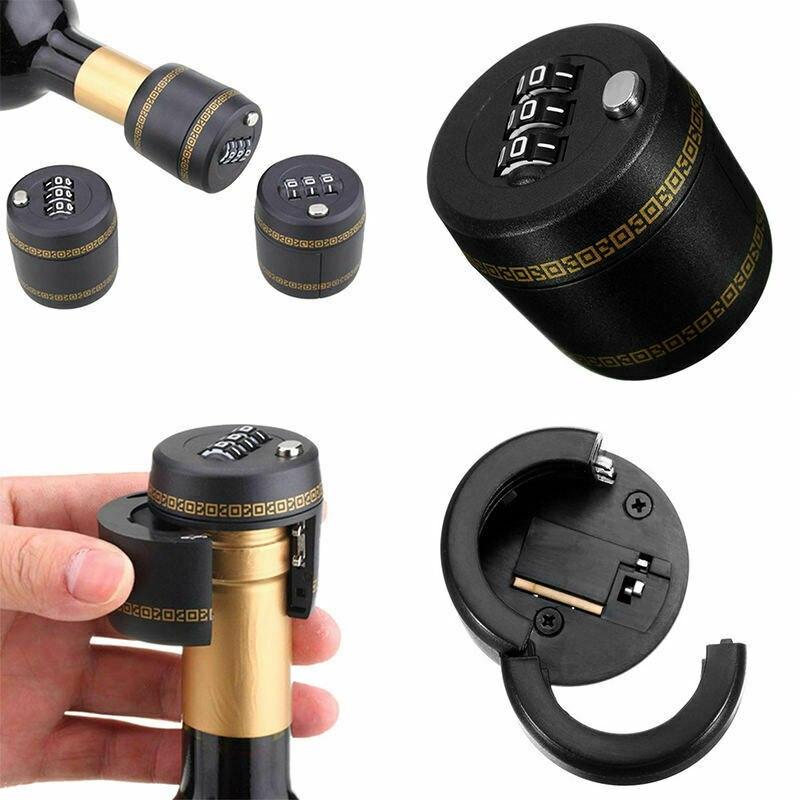 Password Lock Wine Stopper Vacuum | Stornfield
