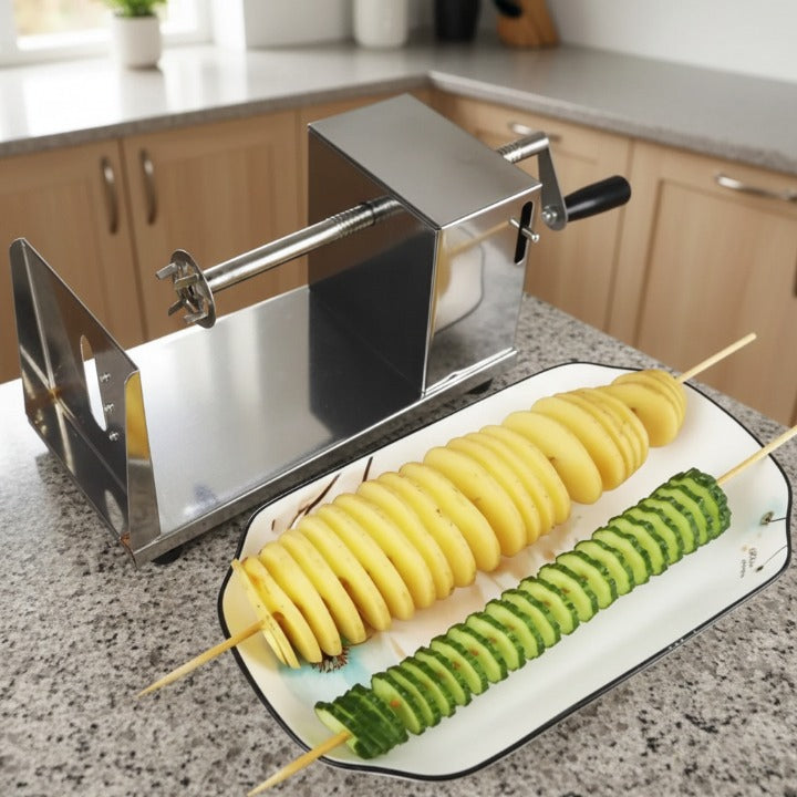 Stainless Steel Spiral Cutter for Even Spirals | Stornfield
