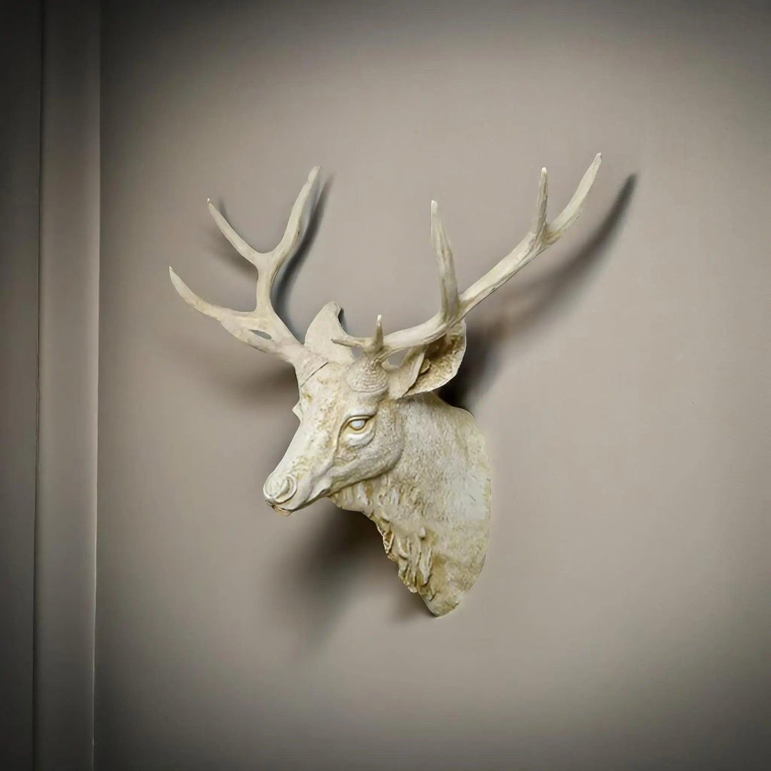 Stornfield | MysticHorn™ | Majestic Deer Head Wall Decor | Rustic Antler Design for Cabin & Lodge Home Decor