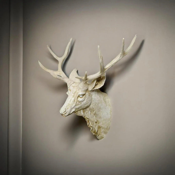 Stornfield | MysticHorn™ | Majestic Deer Head Wall Decor | Rustic Antler Design for Cabin & Lodge Home Decor