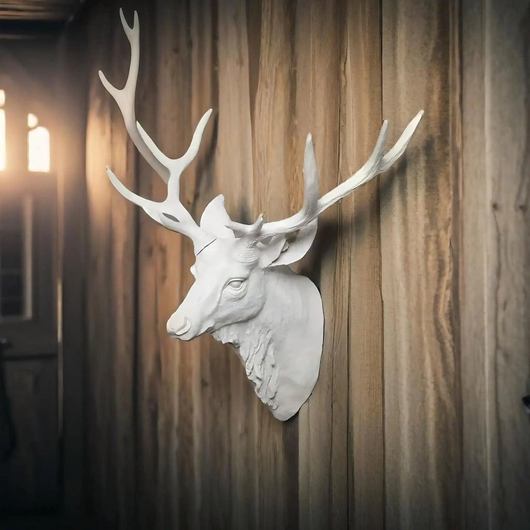 Stornfield | MysticHorn™ | Majestic Deer Head Wall Decor | Rustic Antler Design for Cabin & Lodge Home Decor