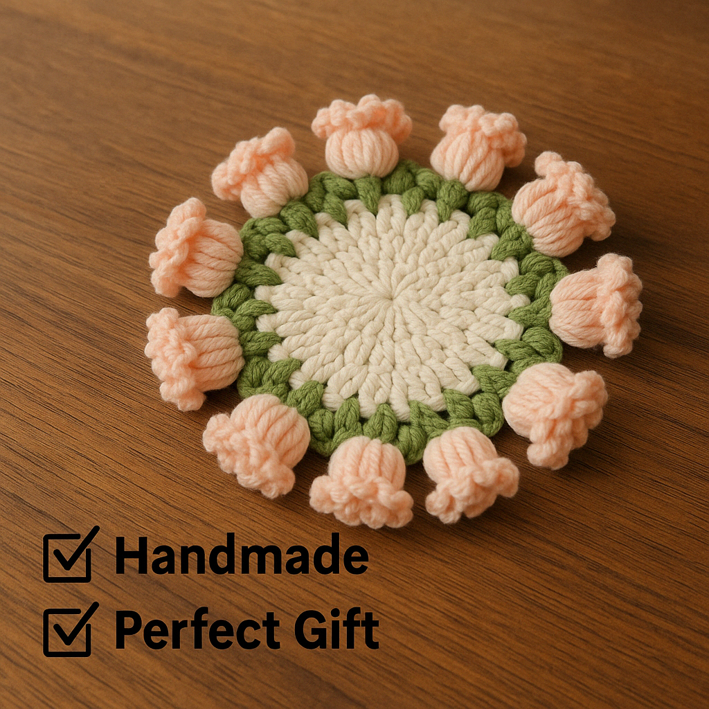 Handcrafted ConvertiStornfielde Yarn Rose Bouquet | Stornfield