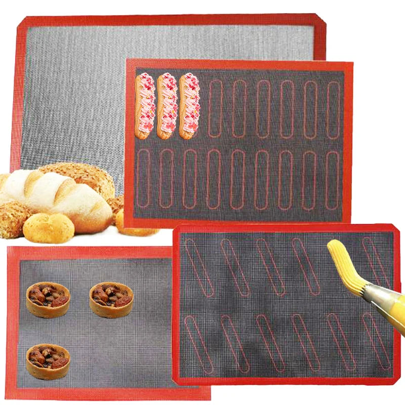 Perforated Silicone Baking Mat, Non-stick Oven Sheet, Pastry Tools | Stornfield