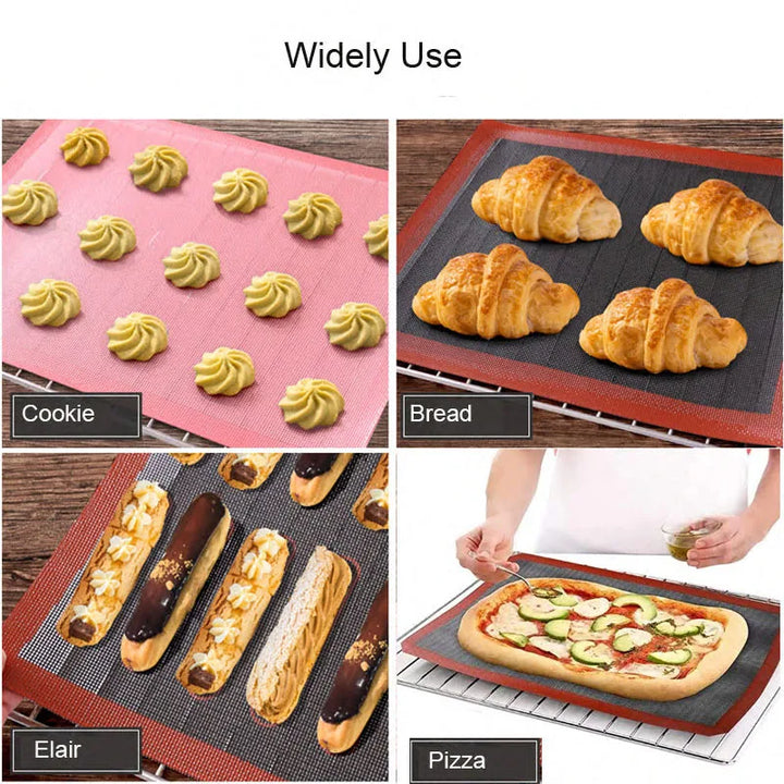 Perforated Silicone Baking Mat, Non-stick Oven Sheet, Pastry Tools | Stornfield