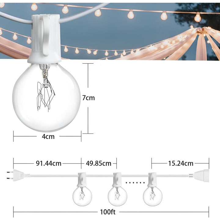 FairyFlicker String Lights - Luxurious Patio Lighting with Waterproof Protection | Stornfield