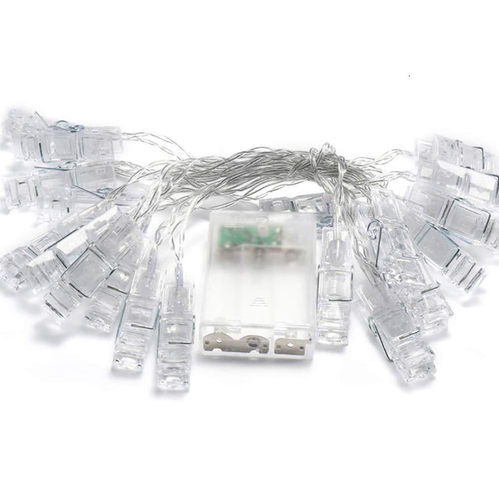 Stornfield | LED Photo Clip Fairy String Lights for Pictures