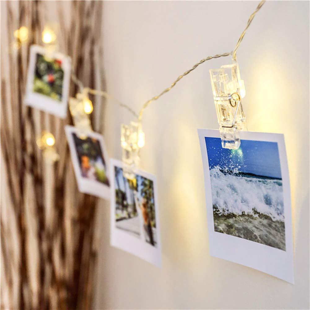 Stornfield | LED Photo Clip Fairy String Lights for Pictures