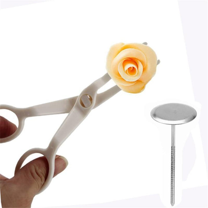 Piping Flower Scissors and Decorating Tray | Stornfield