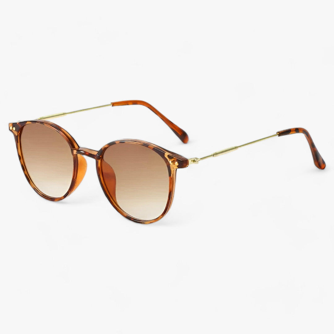 Luxury Women's Sunglasses with Round Frame - Liora | Stornfield